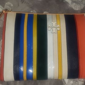 Tory Burch Multi colored clutch